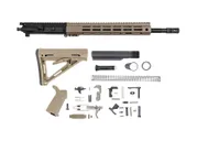 PSA AR-15 16" Mid-Length 5.56 NATO 1:7 Nitride 13" FDE Lightweight Hex M-Lok MOE EPT Rifle Kit, FDE - Palmetto State Armory