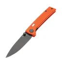 Glow Rhino Fermi Knife - Blaze Orange Scales Black Thumbstud - Glow Rhino
