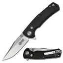 Elite Tactical CHASER Folding Knife Clip Point, Black - Elite Tactical