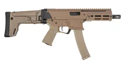 PSA JAKL 6.5" 9mm SBR, FDE, F5 G2 Stock - Palmetto State Armory