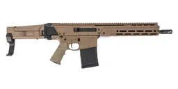 PSA JAKL 12.5" .308 1:10 Nitride MOE EPT F5 Brace Pistol, FDE - Palmetto State Armory