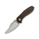 Eikonic Kasador Folding Knife, Brown Micarta - Eikonic Knife Company