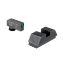 Ameriglo Night Sight Set Front/Rear, Green/Black/Flat Black - Ameriglo