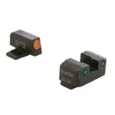 Ameriglo Night Sight Set Front/Rear, Green/Orange/Green/Black - Ameriglo