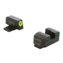Ameriglo Night Sight Set Front/Rear, Green/Lumi Green/Green/Black - Ameriglo