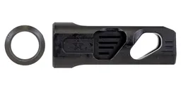 Lead Star Arms Ravage Muzzle Brake 9mm 1/2"x28, Black - Lead Star Arms