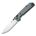 Bear Ops Nekama Slidelock Knife, Blue/Gray - MC-1000-ALGY-S - Bear and Son Cutlery