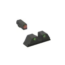 Meprolight Hyper-Bright Night Sight Set Front/Rear, Green/Orange/Green - Meprolight