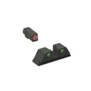 Meprolight Hyper-Bright Night Sight Set Front/Rear, Green/Orange/Green - Meprolight