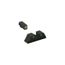 Meprolight Hyper-Bright Night Sight Set Front/Rear, Green/Yellow/Green - Meprolight