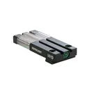 Meprolight FT Bullseye Fiber-Tritium Sight Rear, Green - Meprolight