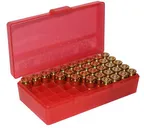 MTM FlipTop Ammo Box 9mm/380ACP-Red-50 rd-P50-9M-29 - MTM Case-gard