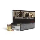 Nosler Match Grade 9mm Luger 147 grain Jacketed Hollow Point Handgun Ammo, 50/Box - 51325 - Nosler
