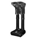 Scent Crusher Halo 10" x 9.75" x 24.50" Boot Dryer, Black - Scent Crusher