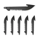 Outdoor Edge Knives 6-Pack 50% Serrated Replacement Blade Drop Point - Outdoor Edge Knives