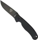 Ontario Knife Company RAT II Folding Knife, Black/Satin - Ontario Knife Company