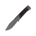 Old Timer Frontier 134 Folding Clip Point Knife, Brown - 1203147 - Old Timer