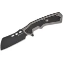 Smith & Wesson Extraction and Evasion Folding Knife Cleaver, Black/Gray - Battenfeld Technologies