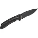 Smith & Wesson Special Ops Folding Knife Clip Point, Black - Battenfeld Technologies