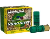 Remington Nitro Steel 2.75" 12 Gauge Ammo 4, 25/box - 20803 - Remington