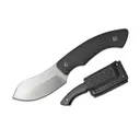 American Buffalo Knife & Tool Fixed Knife Full Tang, Black - Rock Ridge Outdoors