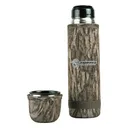 Cupped Waterfowl Hot/Cold Thermos, 25 fl oz Mossy Oak Bottomland Camouflage - Rock Ridge Outdoors