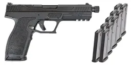 PSA 5.7 Rock Complete Optics Ready Pistol With Threaded Barrel, 10 Magazines - Palmetto State Armory