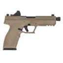 PSA 5.7 Rock Optics Ready Pistol w/ Threaded Barrel & Viridian RFX11 Green Dot Sight, Flat Dark Earth - Palmetto State Armory