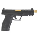 PSA 5.7 Rock Complete RK1 Optics Ready W/ Gold Barrel, Black - Palmetto State Armory