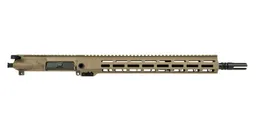 PSA "Sabre" Forged 16" 5.56 Nitride Mid-Length 5.56 15" Sabre QD Rail with Sabre Compensator - Cerakote FDE - Palmetto State Armory