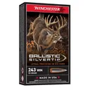 Winchester 243 95gr Ballistic Silvertip Rifle Ammunition 20trds - SBST243A - Winchester