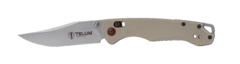 Telum Tactical -Dominator - Tan - American Buffalo Knife & Tool