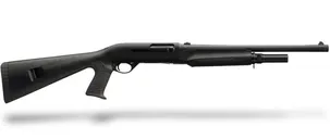 Benelli M2 Tactical 18.5" 12GA 5rd Shotgun, Black w/ Pistol Grip - 11054 - Benelli