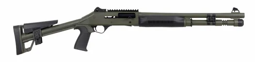 Panzer M4 Tactical A.R.G.O. 18.5" 12ga Semi-Auto Shotgun, OD Green - PW Arms