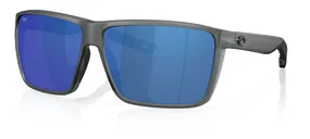 Costa Rincon II - Matte Smoke Crystal/Blue Mirror 580P- 06S9121-91210964 - Costa Del Mar