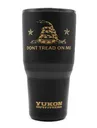 Yukon Outfitters 30 oz Tumbler Don't Tread on Me - Black/Copper - Yukon Outfitters