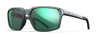 WILEY X Sierra Captivate - Polycarbonate Matte Graphite/Green Mirror - Wiley X