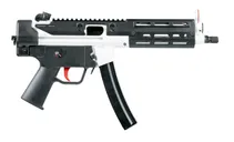 PTR 9B 8.86" 9MM 30rd Pistol, Galactic White w/ Red & Black - PTR Industries