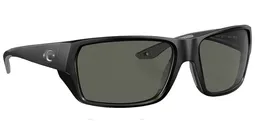 Costa Tailfin Matte Black W/Gray 580G - 06S9113-160 - Costa Del Mar