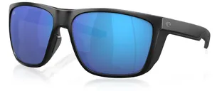 Costa Ferg Xl - Matte Black w/ Blue Mirror 580G - Costa Del Mar