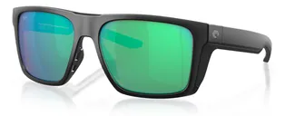 Costa Lido - Matte Black w/ Green Mirror 580G - Costa Del Mar