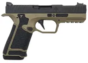 Archon Type B Gen 2 4.3" 9mm RMR Optic Cut 18/15/12rd Pistol, Black/FDE - AF-B9-BT-RMR - Archon Firearms