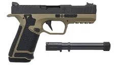 Archon Type B Gen 2 5" 9mm TB RMR Optic Cut 18/15/12rd Pistol, Black /FDE - AF-B9-BT-RMR-RT - Archon Firearms