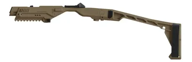 Nano Roni, Glock 17/19/19X/22/23/25/31/32/45 - FDE - With Brace NR-G1719-STAB-FDE - Roni