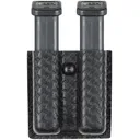 Safariland Model 79 Slimline Open Top Double Magazine Pouch Fits Glock G17/G19/G22/G23/G25, Black - Safariland