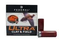 Federal 12Ga 5 Ultra Clay & Field Shotshell Ammunition 2.75" Shot Size 7.5 (25Rds) - Uc12Si 7.5 - Federal Premium