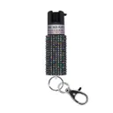 Sabre Pepper Spray w/Jeweled Design and Snap-Clip, 0.54 oz Black - Sabre Aka Security Equipment Corp