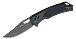 SRM Knives 9201 Ambi Lock Knife, Black G10, Black Blade - SRM-9201-GB - Srm Knives