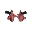 Tagua Taurus Judge 3" OWB Holster RH Leather, Brown - Tagua Gunleather
