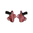Tagua Smith & Wesson J-Frame OWB Holster RH Leather, Brown - Tagua Gunleather